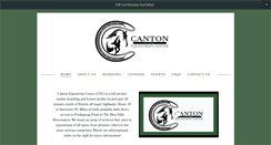 Desktop Screenshot of cantonequestrian.com